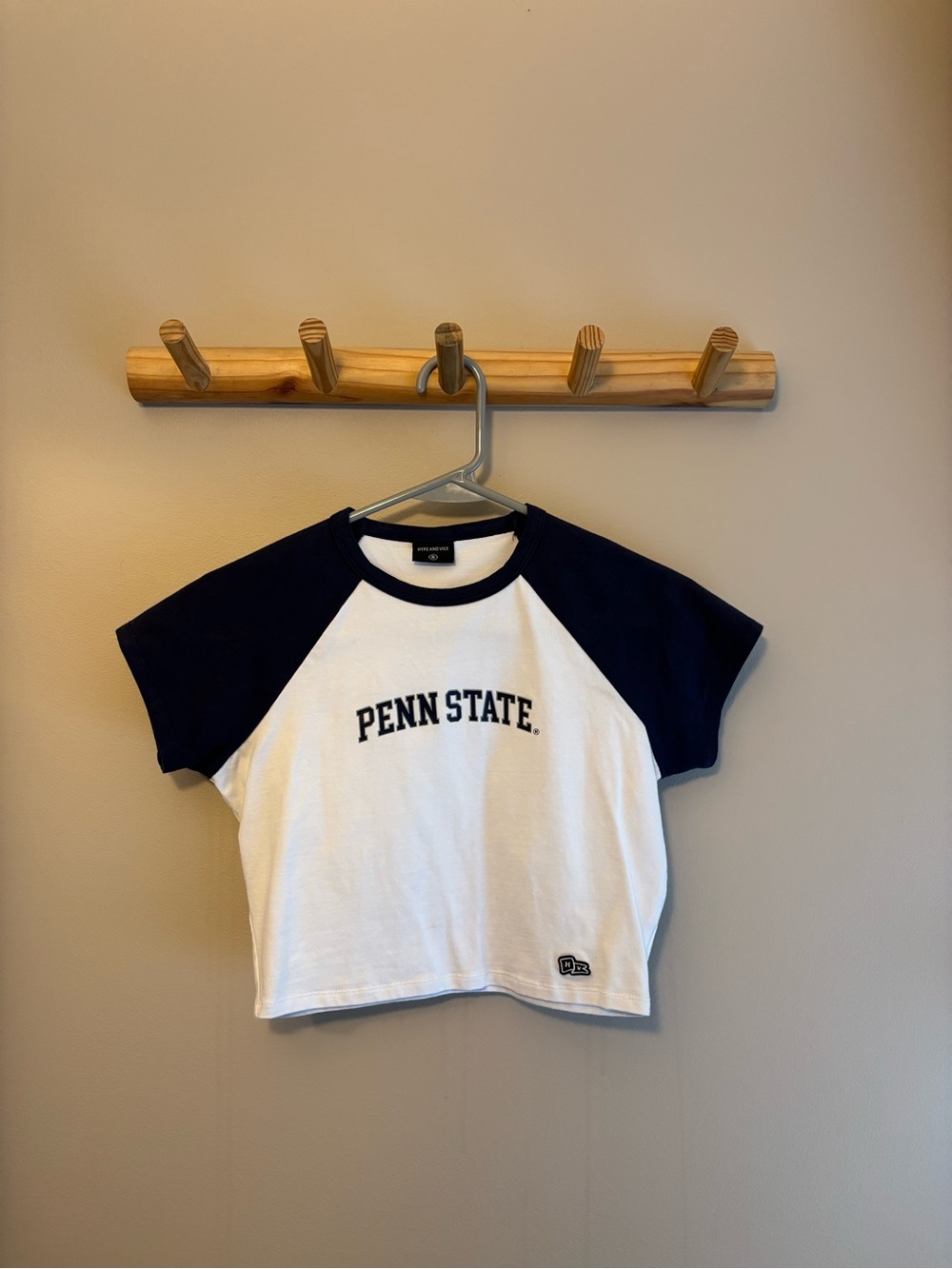 Women’s Penn State Short Sleeve Cropped Top